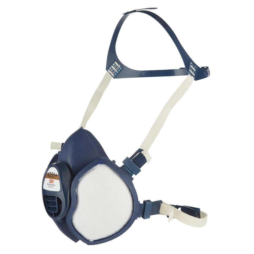 3M Respiratori a Semimaschera Serie 4000+ - Senza manutenzione